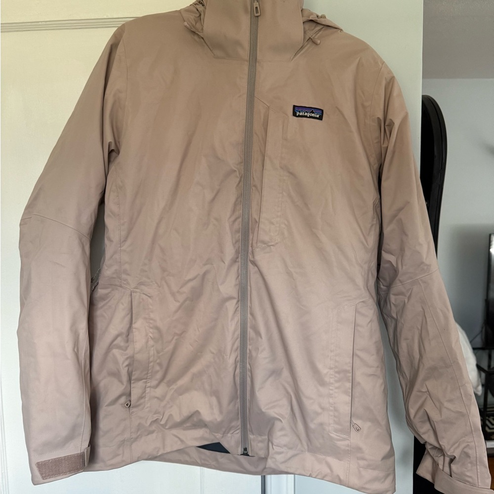 (IGNORE SOLD)- Patagonia Beige Hooded Jacket